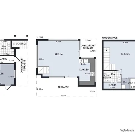 Exclusive Seaside With Ocean View At Second Dune Row * Grenå